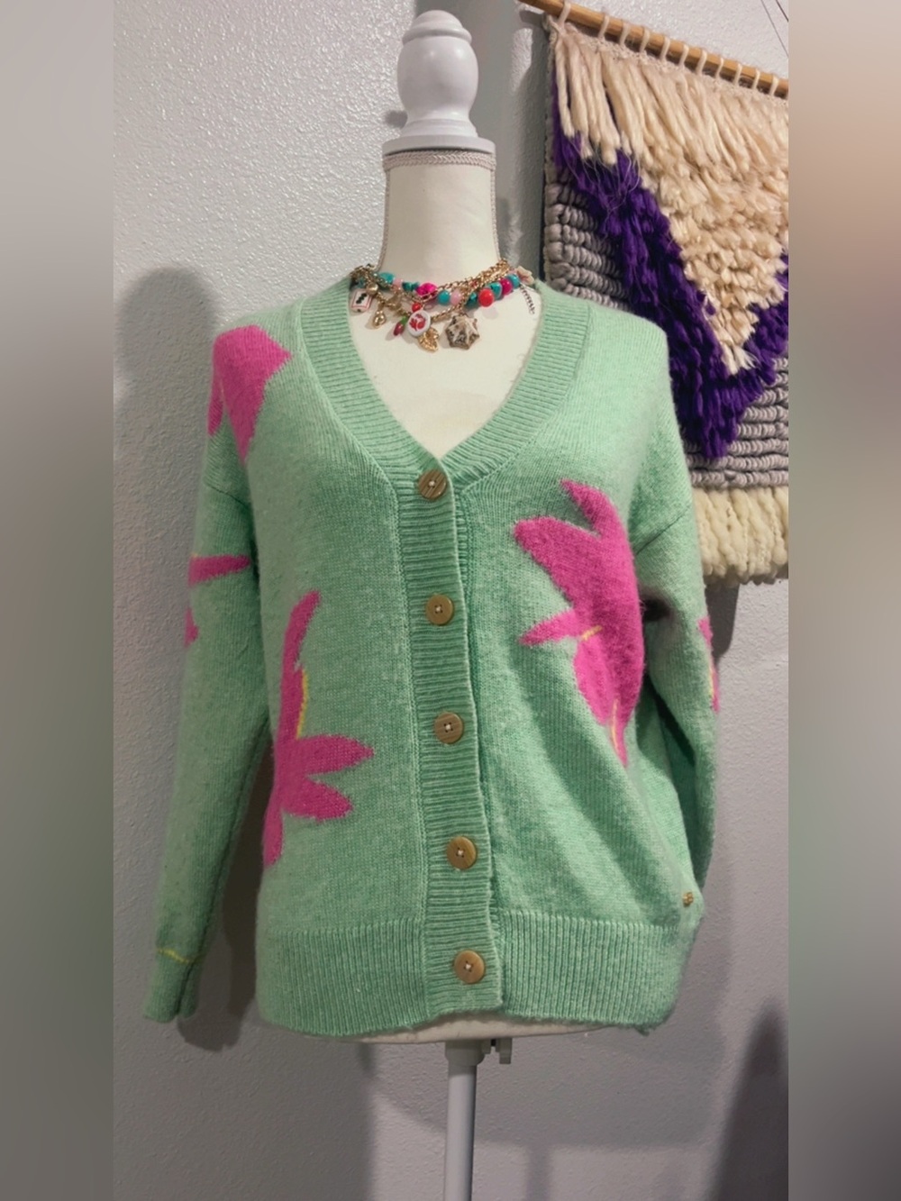 Anthropologie scotch & soda radiate positivity cardigan sweater - Picture 5 of 11